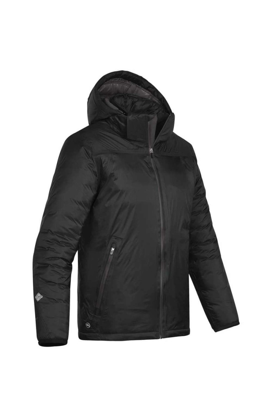 Coats, Jackets & Blazers * | Stormtech Mens Black Ice Thermal Jacket ( ) Black/Dolphin