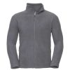 Coats, Jackets & Blazers * | Russell Mens Full Zip Outdoor Fleece Jacket ( ) Convoy Grey