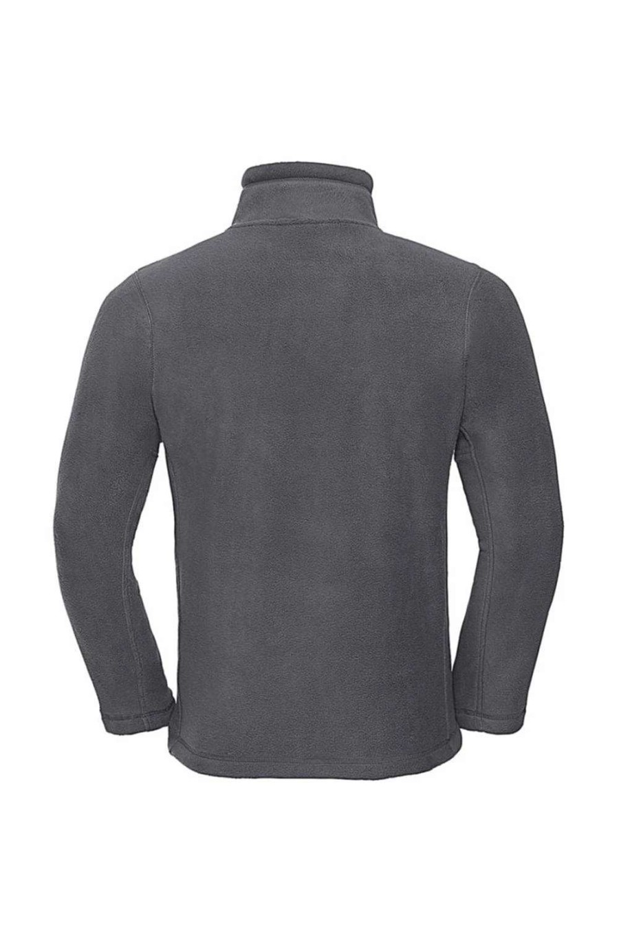 Coats, Jackets & Blazers * | Russell Mens Full Zip Outdoor Fleece Jacket ( ) Convoy Grey