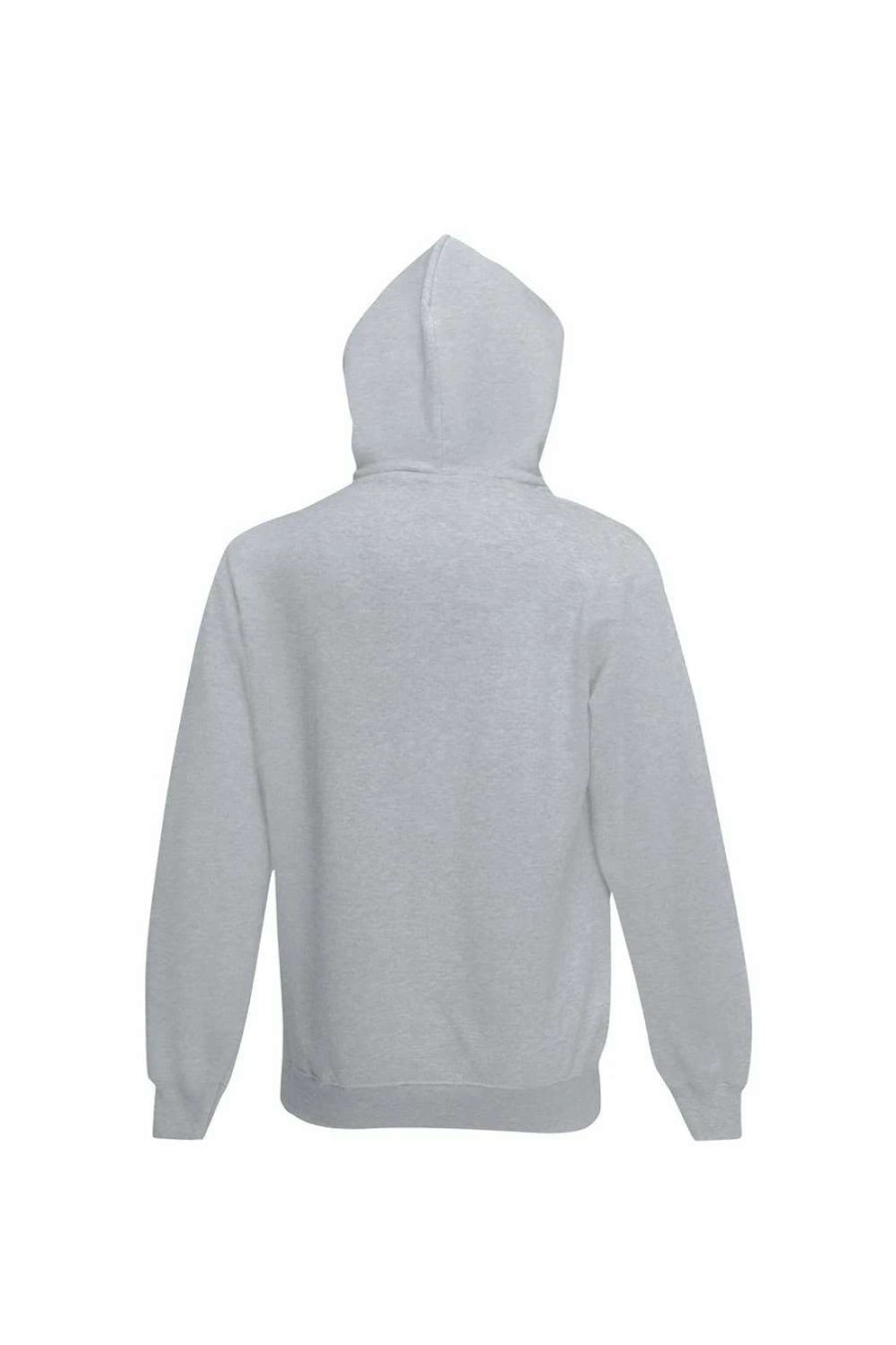 Coats, Jackets & Blazers * | Of The Loom Fruit Of The Loom Mens Hooded Sweatshirt Jacket ( ) Heather Gray