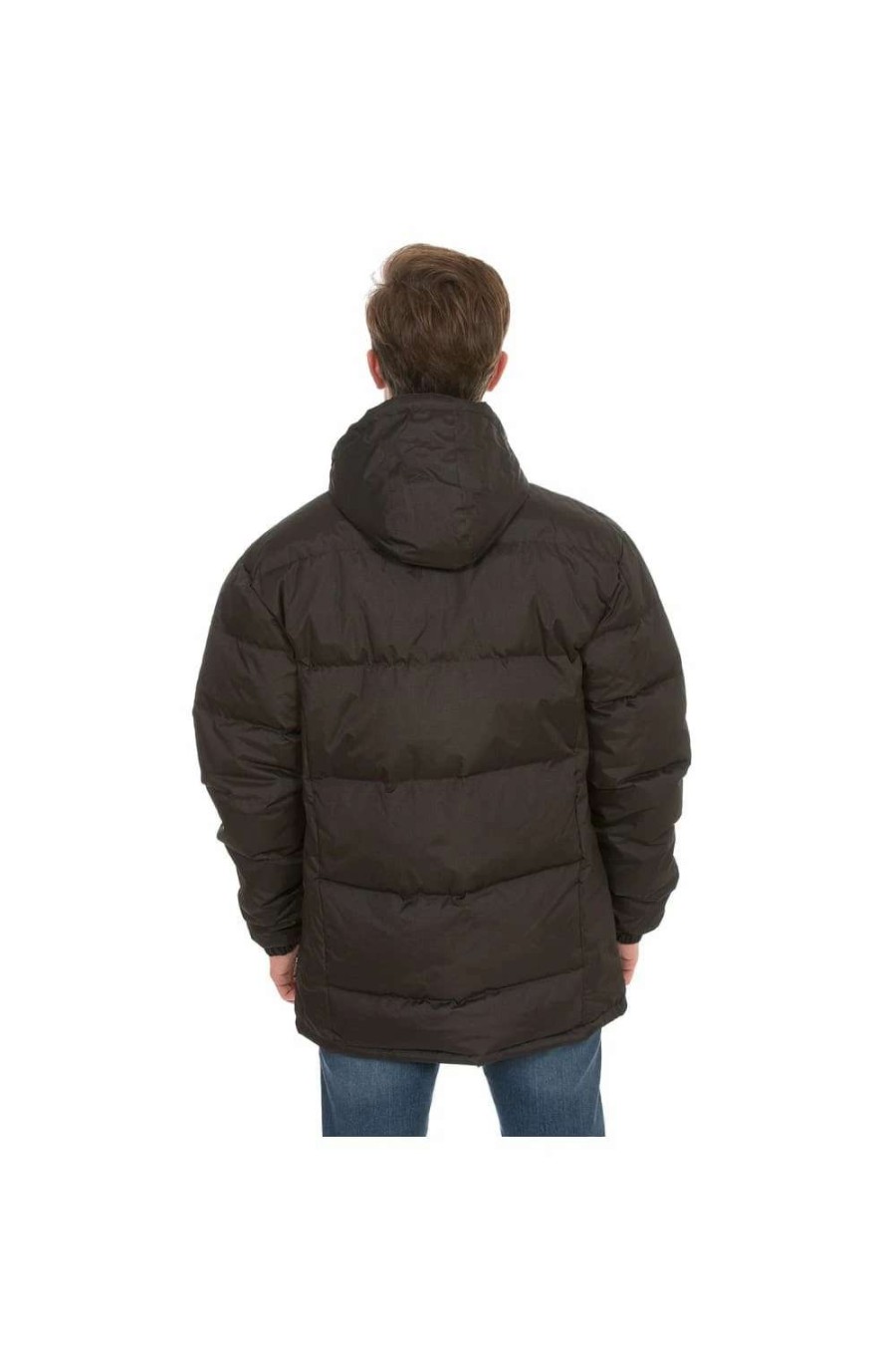 Coats, Jackets & Blazers * | Trespass Mens Clip Padded Jacket ( ) Black