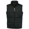 Coats, Jackets & Blazers * | B&C B&C Mens Full Zip Waterproof Bodywarmer/Gilet ( ) Black