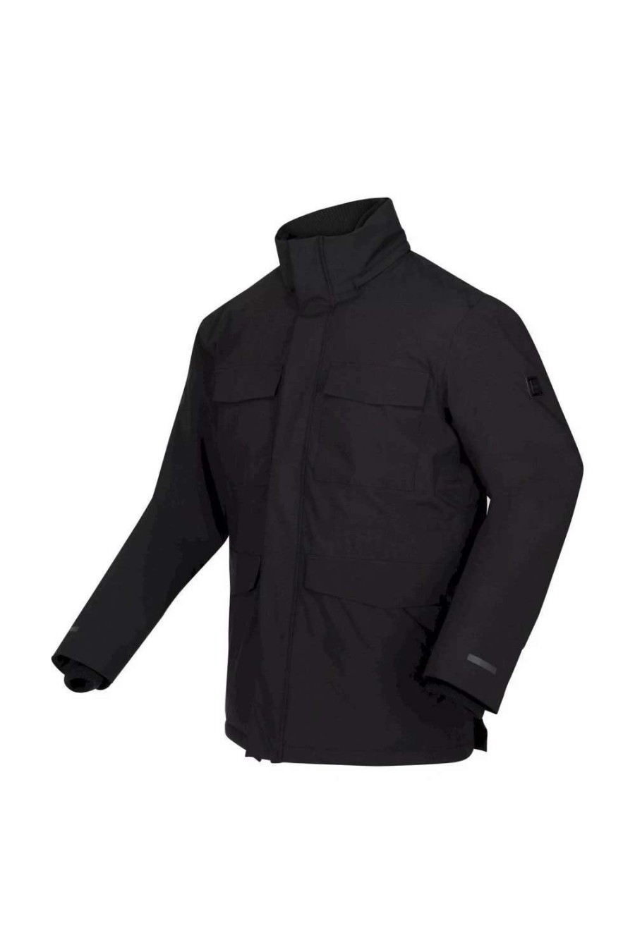 Coats, Jackets & Blazers * | Regatta Mens Edin Waterproof Jacket Black