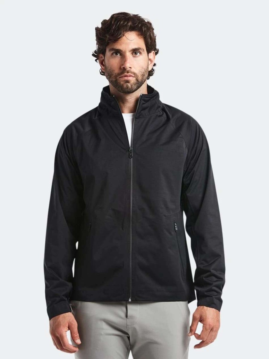 Coats, Jackets & Blazers * | Public Rec Brave The Elements Shell | Men'S Black