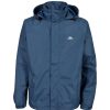 Coats, Jackets & Blazers * | Trespass Mens Nabro Ii Waterproof Jacket Midnight