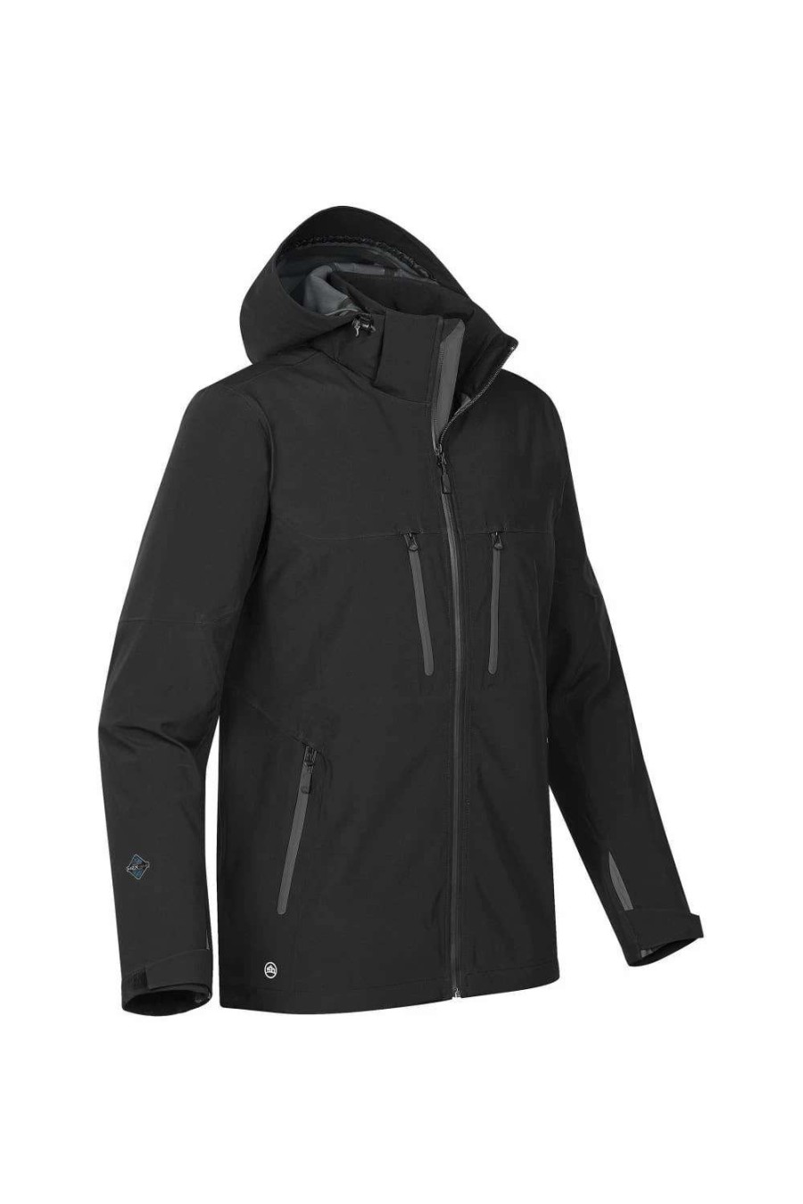 Coats, Jackets & Blazers * | Stormtech Mens Patrol Softshell Jacket ( ) Black/Carbon