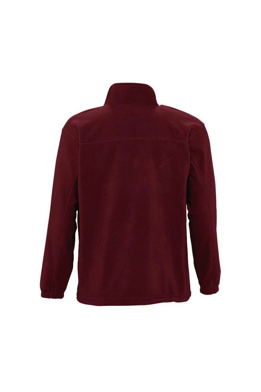 Coats, Jackets & Blazers * | Sols Mens North Full Zip Outdoor Fleece Jacket ( ) Burgundy