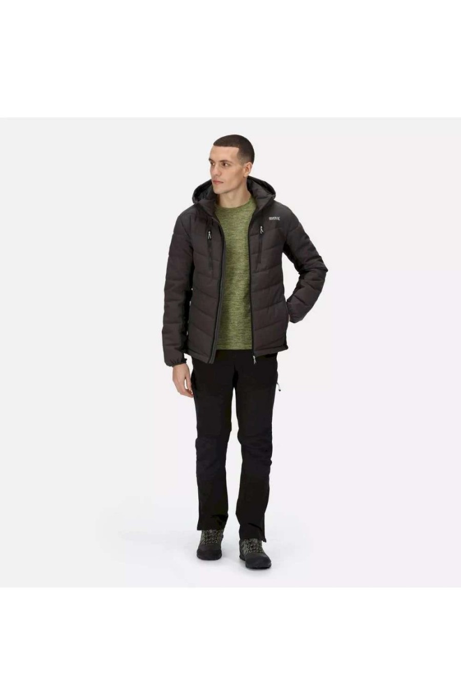 Coats, Jackets & Blazers * | Regatta Mens Cranmore Puffer Jacket Ash