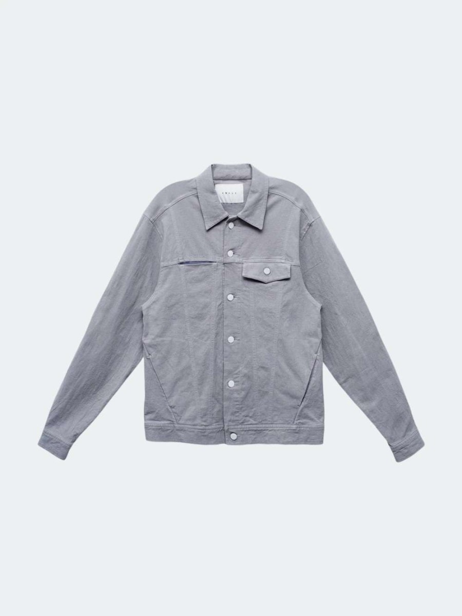 Coats, Jackets & Blazers * | Konus Men'S Trucker Jaket / Bernard In Grey