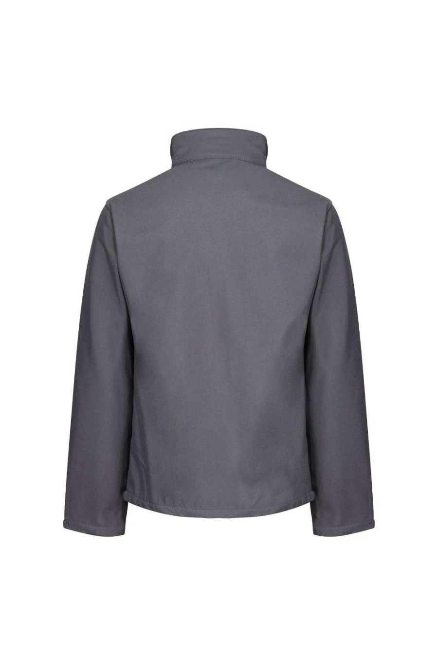 Coats, Jackets & Blazers * | Regatta Mens Eco Ablaze Full Zip Soft Shell Jacket ( ) Seal Grey/Black