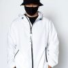 Coats, Jackets & Blazers * | Konus Men'S Full Zip Wind Breaker In White