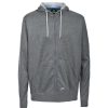 Coats, Jackets & Blazers * | Trespass Mens Goodman Full Zip Hooded Fleece Jacket ( ) Smoke Marl