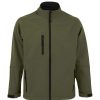 Coats, Jackets & Blazers * | Sols Mens Relax Soft Shell Jacket (Breathable, Windproof And Water Resistant) ( ) Dark Green