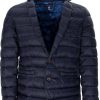 Coats, Jackets & Blazers * | Lords Of Harlech Of Harlech Winston Down Blazer Jacket Navy