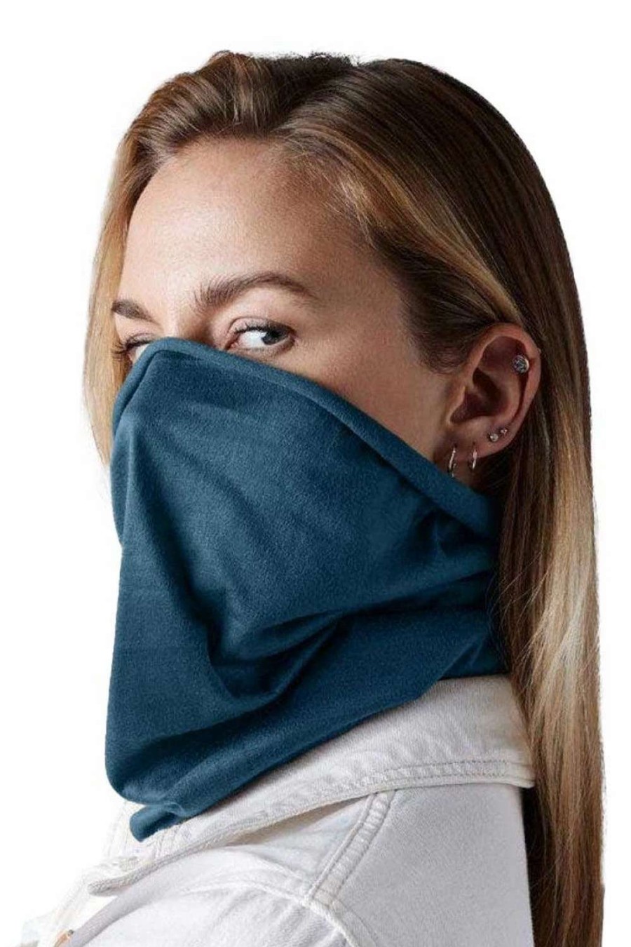 Masks * | Beechfield Morf Recycled Snood ( ) Petrol