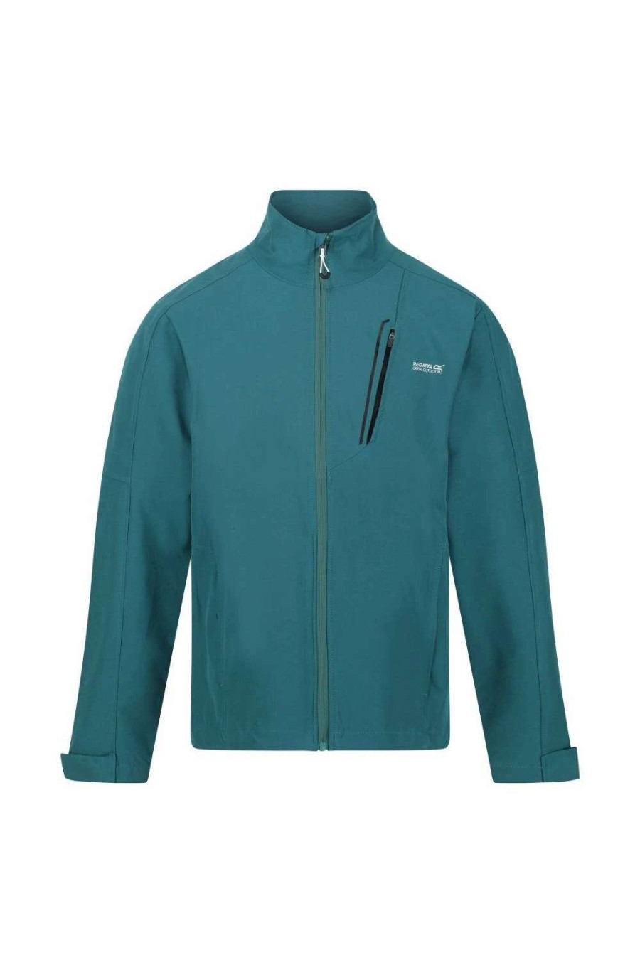 Coats, Jackets & Blazers * | Regatta Mens Nantfeld Soft Shell Jacket Pacific Green