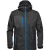 Coats, Jackets & Blazers * | Stormtech Mens Olympia Soft Shell Jacket ( ) Black/Azure Blue