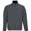 Coats, Jackets & Blazers * | Sols Men'S Falcon Recycled Soft Shell Jacket Charcoal