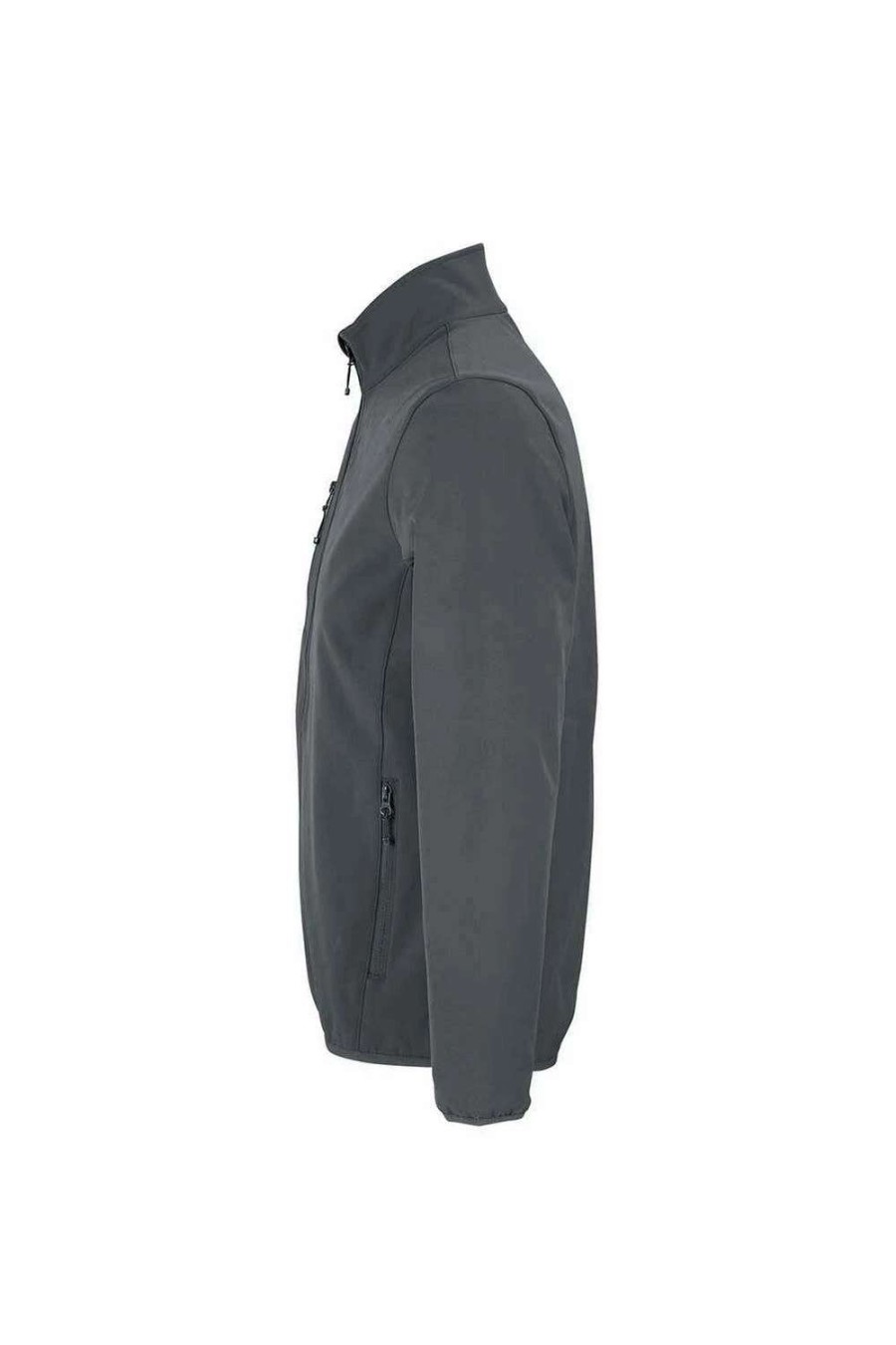 Coats, Jackets & Blazers * | Sols Men'S Falcon Recycled Soft Shell Jacket Charcoal