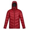 Coats, Jackets & Blazers * | Regatta Mens Toploft Ii Hooded Padded Jacket Dark Red