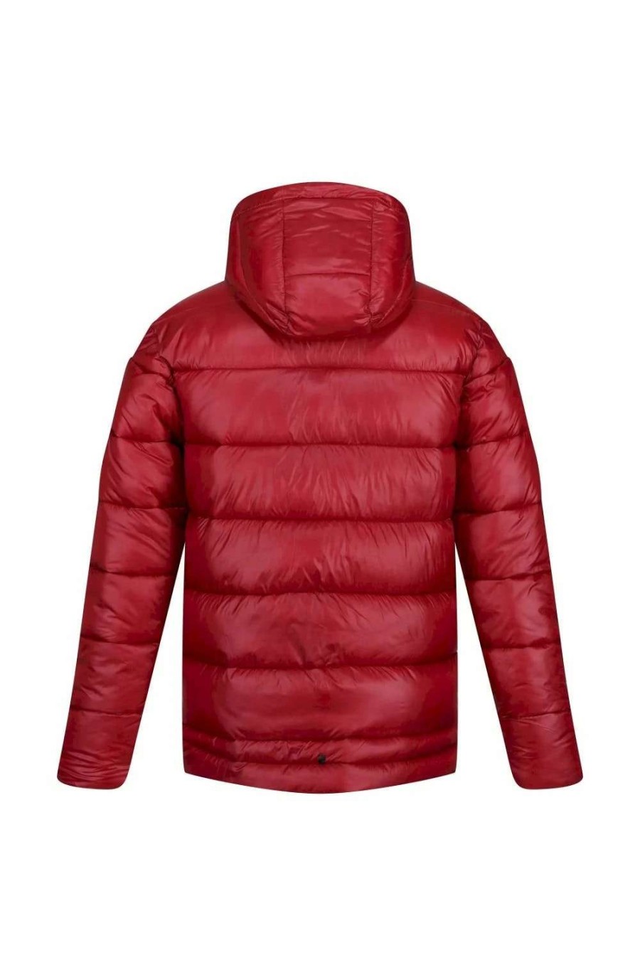 Coats, Jackets & Blazers * | Regatta Mens Toploft Ii Hooded Padded Jacket Dark Red