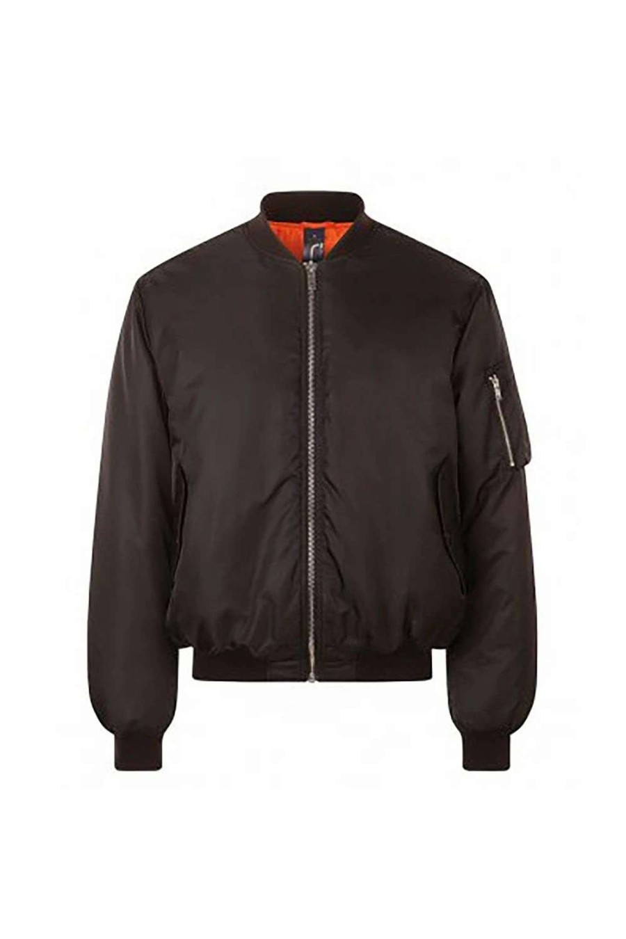 Coats, Jackets & Blazers * | Sols Unisex Remington Authentic Bomber Jacket ( ) Black