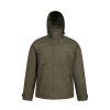 Coats, Jackets & Blazers * | Mountain Warehouse Fell 3 In 1 Water Resistant Jacket Khaki