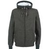 Coats, Jackets & Blazers * | Trespass Mens Mathis Full Zip Knitted Fleece Jacket ( ) Khaki Marl