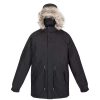 Coats, Jackets & Blazers * | Regatta Mens Salinger Iii Parka Black