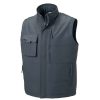 Coats, Jackets & Blazers * | Russell Mens Workwear Gilet Jacket ( ) Convoy Grey