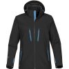 Coats, Jackets & Blazers * | Stormtech Mens Patrol Technical Softshell Jacket ( ) Black/ Electric