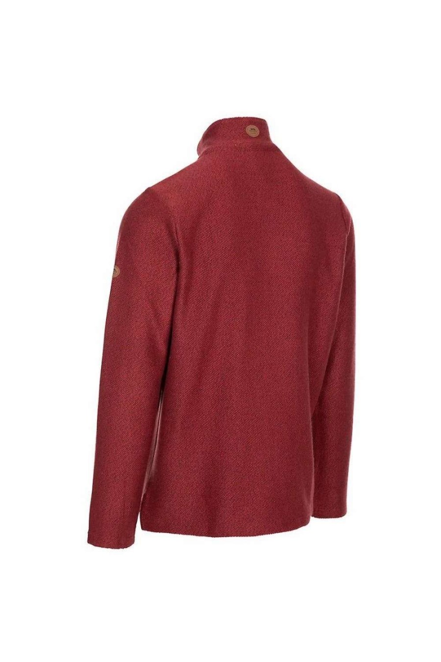 Coats, Jackets & Blazers * | Trespass Mens Taddingley Half Zip Sweatshirt ( ) Merlot