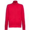 Coats, Jackets & Blazers * | Of The Loom Fruit Of The Loom Mens Lightweight Full Zip Sweatshirt Jacket ( ) Red