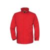 Coats, Jackets & Blazers * | B&C B&C Mens Ocean Shore Waterproof Hooded Fleece Lined Jacket ( ) Red