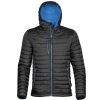 Coats, Jackets & Blazers * | Stormtech Mens Gravity Hooded Thermal Winter Jacket (Durable Water Resistant) ( ) Black/Marine Blue