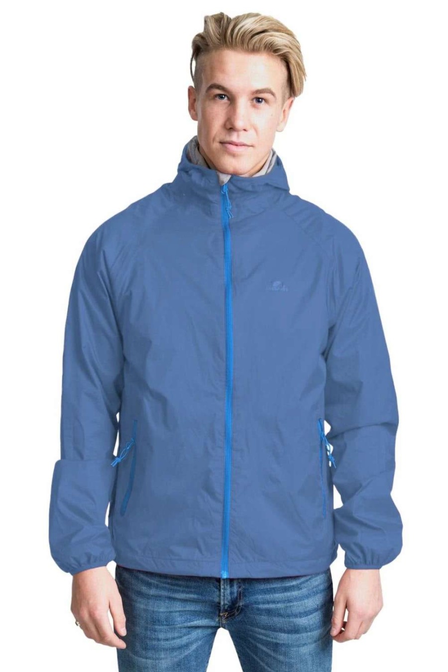 Coats, Jackets & Blazers * | Trespass Mens Rocco Ii Waterproof Jacket ( ) Midnight