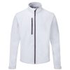 Coats, Jackets & Blazers * | Russell Jerzees Colors Mens Water Resistant & Windproof Softshell Jacket ( ) White