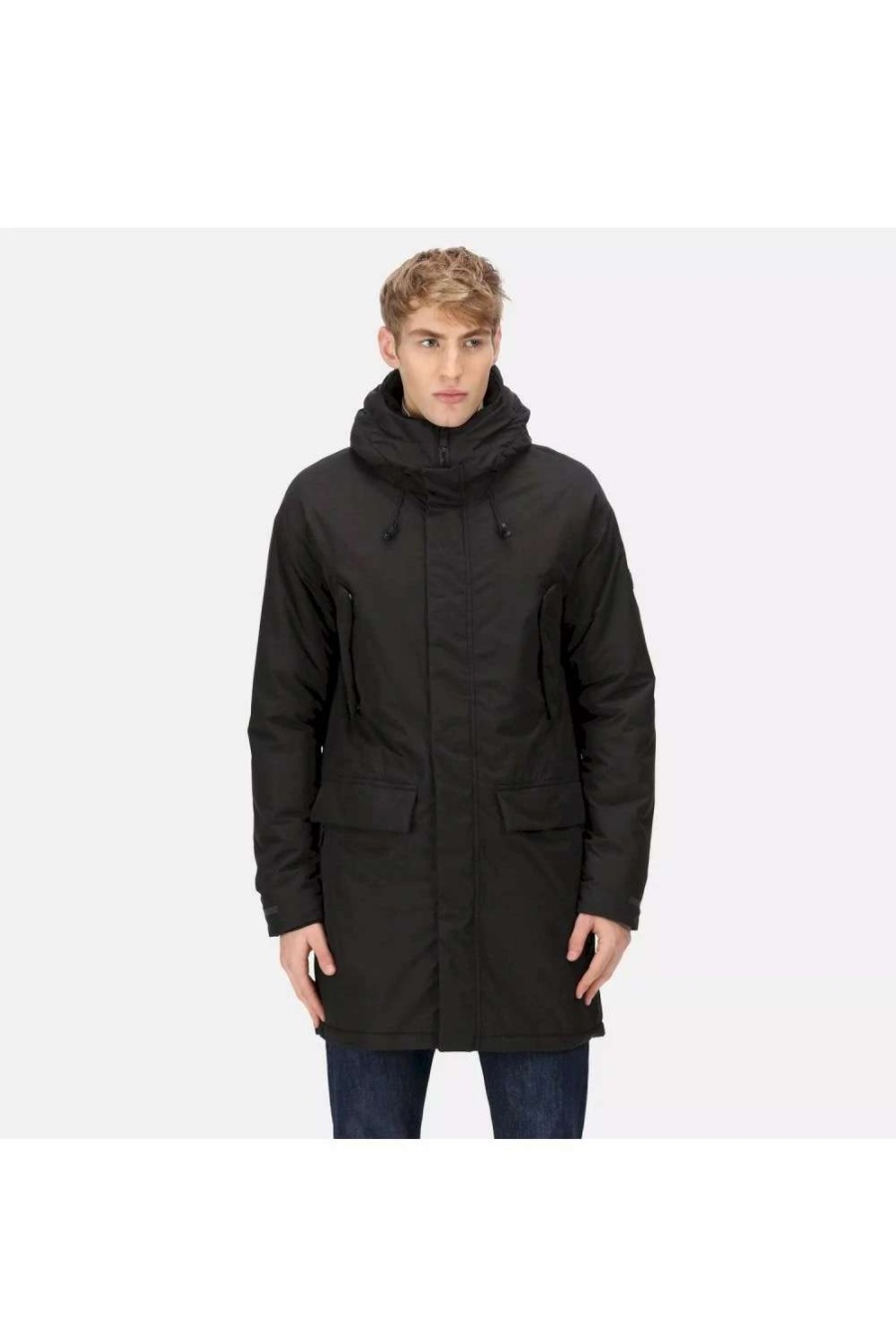 Coats, Jackets & Blazers * | Regatta Mens Tavaris Waterproof Jacket Black