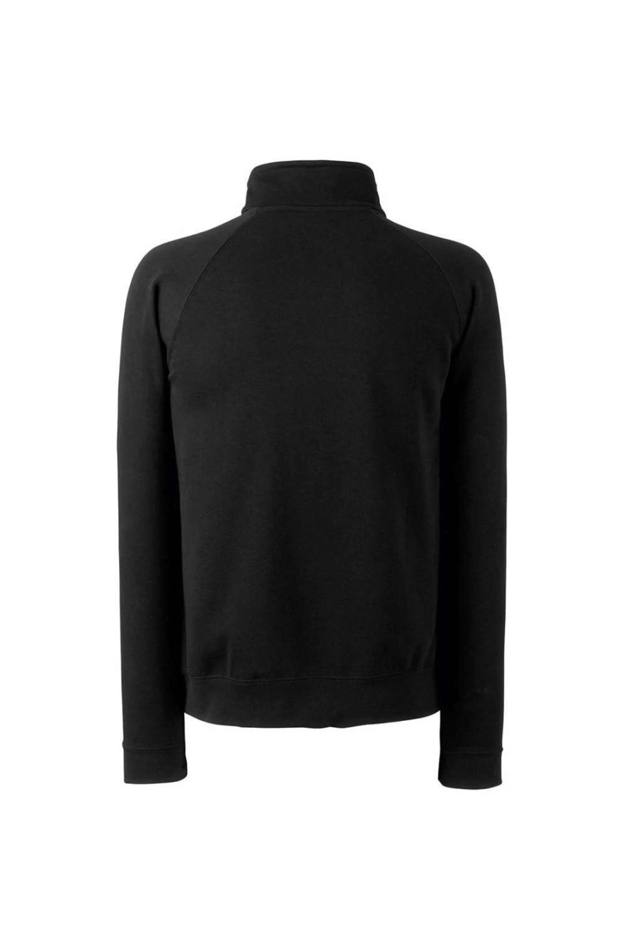 Coats, Jackets & Blazers * | Fruit Of The Loom Of The Loom Mens Sweatshirt Jacket Black