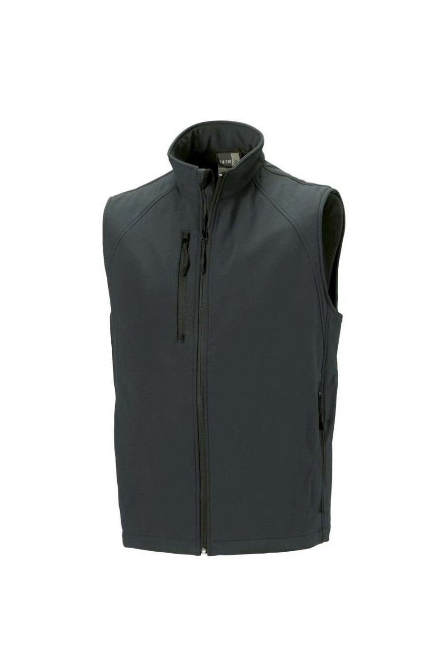 Coats, Jackets & Blazers * | Russell Mens 3 Layer Soft Shell Gilet Jacket ( ) Titanium