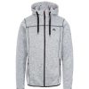 Coats, Jackets & Blazers * | Trespass Mens Odeno Fleece Jacket Ghost Marl