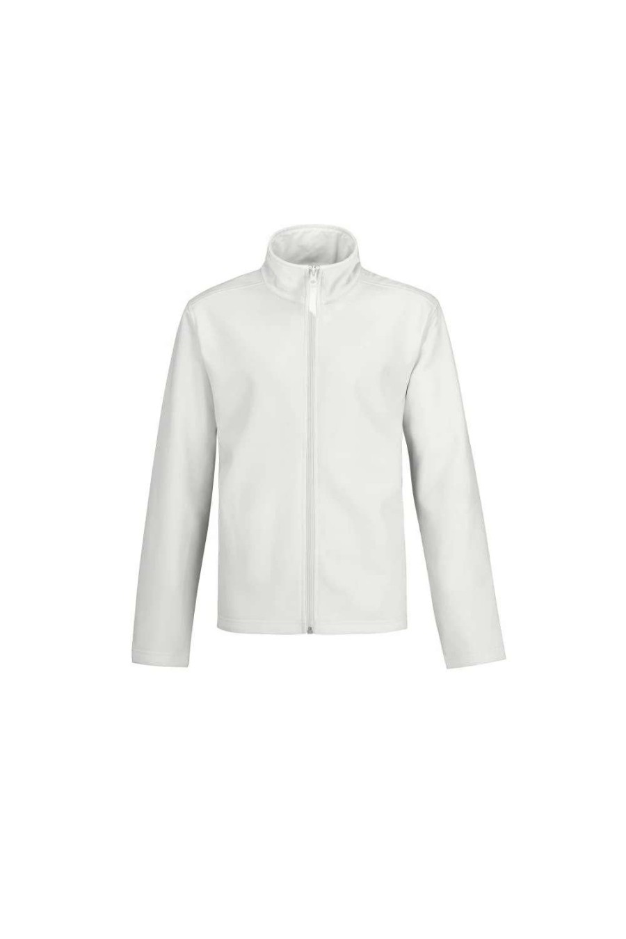 Coats, Jackets & Blazers * | B&C B&C Mens Two Layer Water Repellent Softshell Jacket ( ) White/White Lining