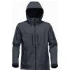 Coats, Jackets & Blazers * | Stormtech Mens Epsilon 2 Twill Hooded Soft Shell Jacket ( ) Charcoal