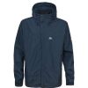 Coats, Jackets & Blazers * | Trespass Mens Fraser Ii Waterproof Jacket Navy Tone