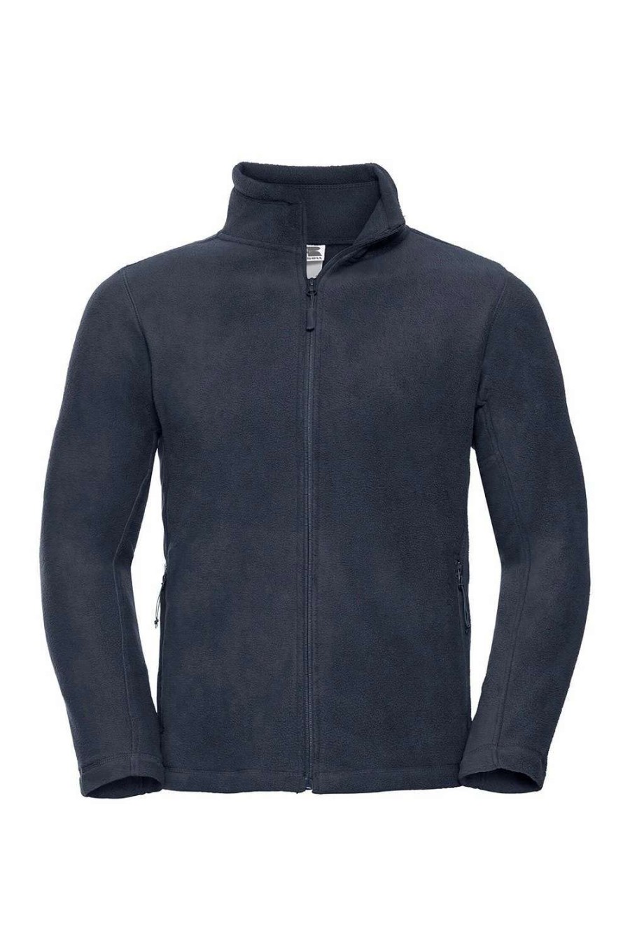 Coats, Jackets & Blazers * | Russell Mens Full Zip Outdoor Fleece Jacket ( ) French Navy