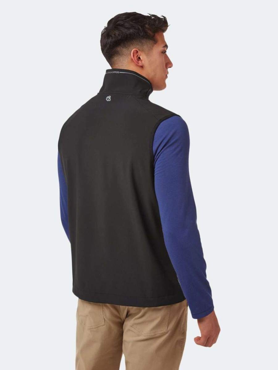 Coats, Jackets & Blazers * | Craghoppers Mens Altis Gilet ( ) Black