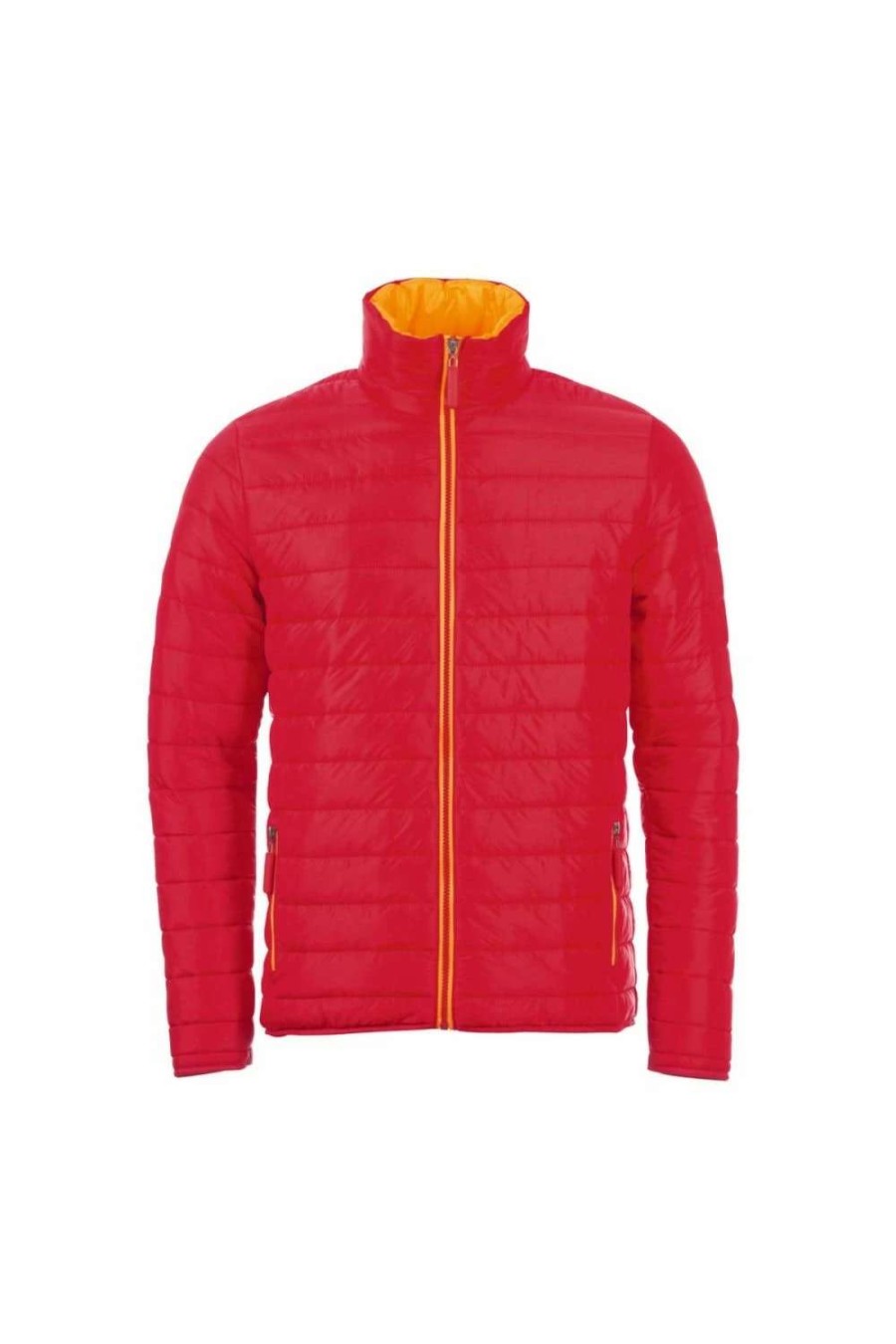 Coats, Jackets & Blazers * | Sols Mens Ride Padded Water Repellent Jacket ( ) Red