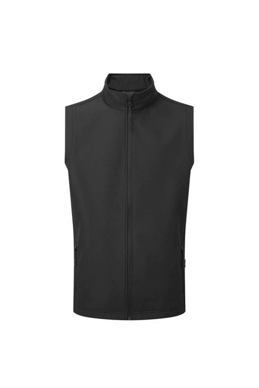 Coats, Jackets & Blazers * | Premier Mens Windchecker Recycled Printable Vest Black