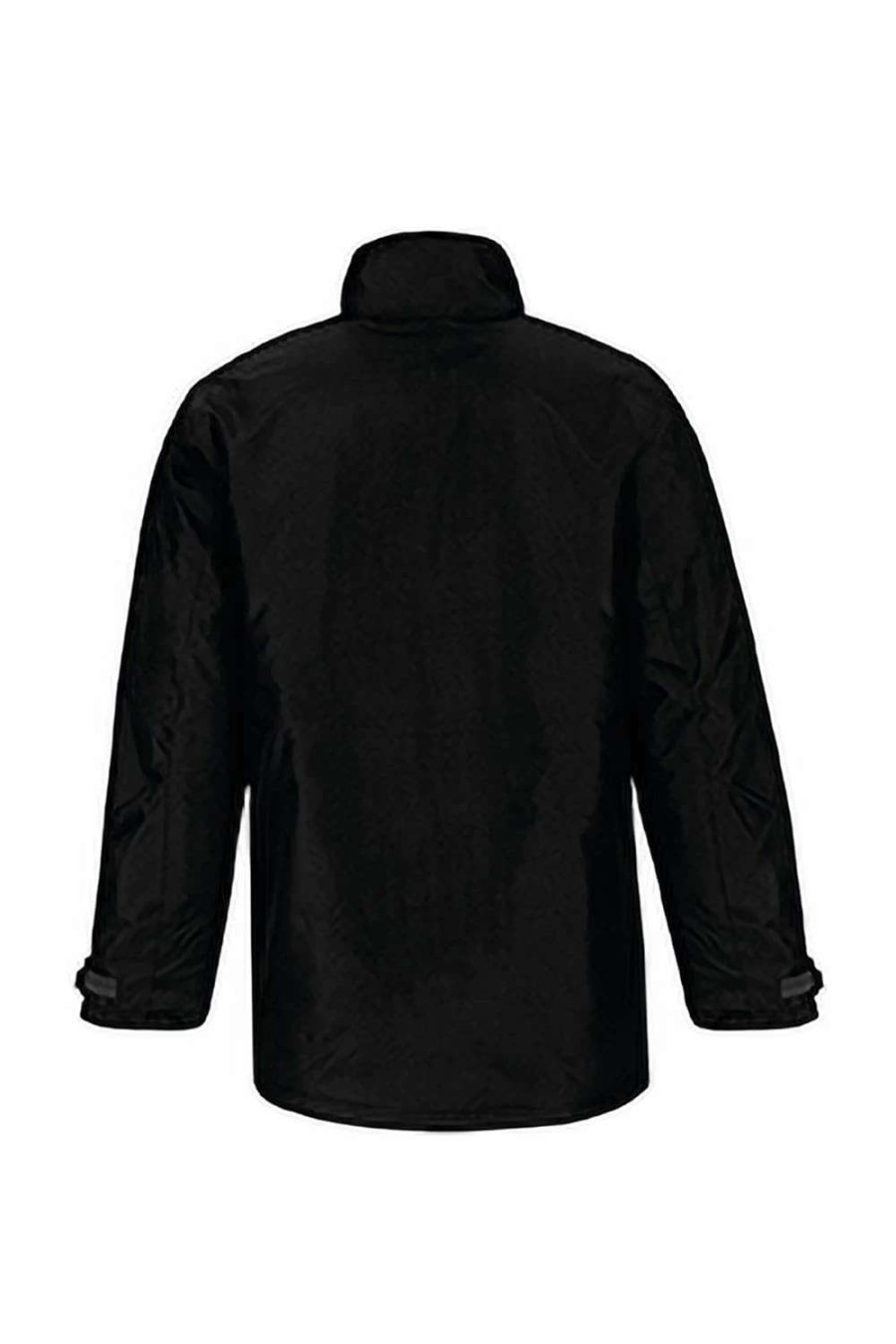 Coats, Jackets & Blazers * | B&C B&C Mens Real+ Premium Windproof Thermo-Isolated Jacket (Waterproof Pu Coating) ( ) Black