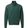 Coats, Jackets & Blazers * | Russell Mens Authentic Full Zip Sweatshirt Jacket ( ) Bottle Green